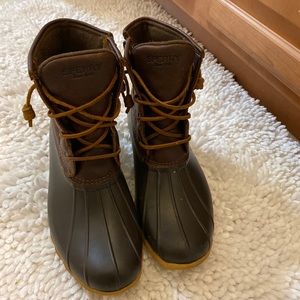 sperry duck boots